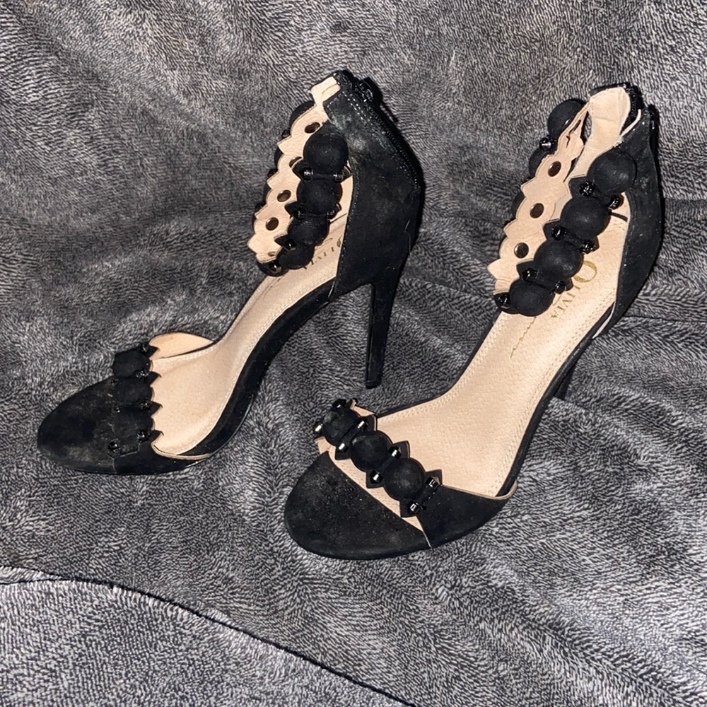Black heels
